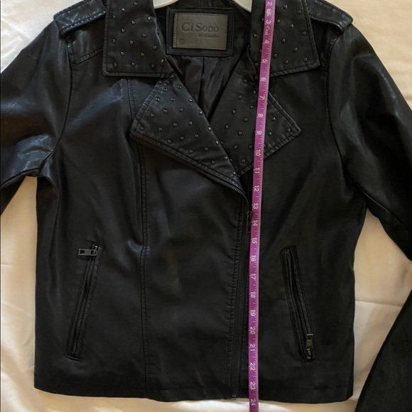 Vegan Leather Jacket - Picture 5 of 7